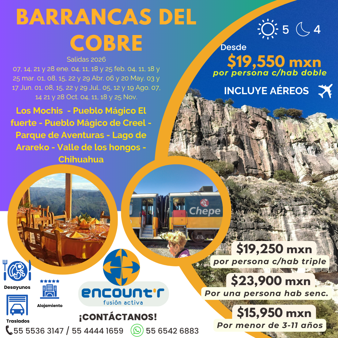 Los Mochis - Chihuahua Barrancas del Cobre (2)