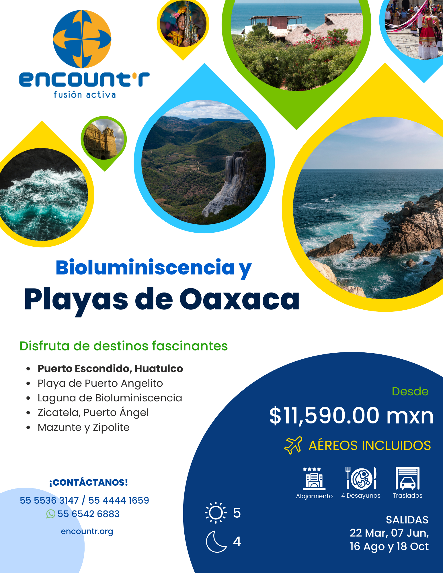 bioluminiscencia y Playas de Oaxaca